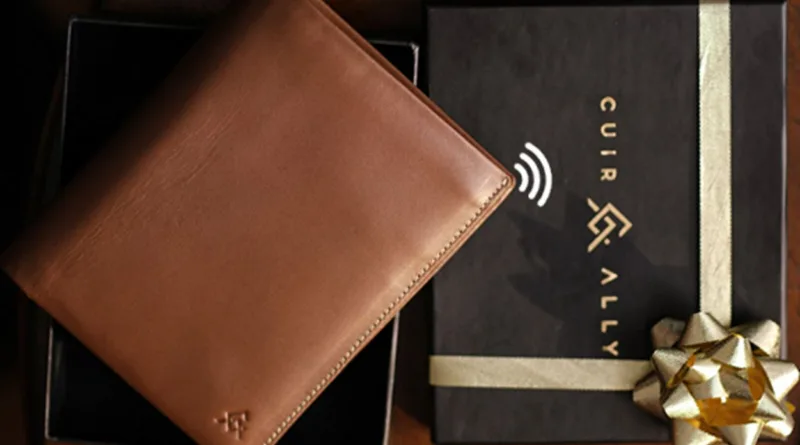 Voyager Smart Wallet by Cuir Ally - Never Lose your Wallet again